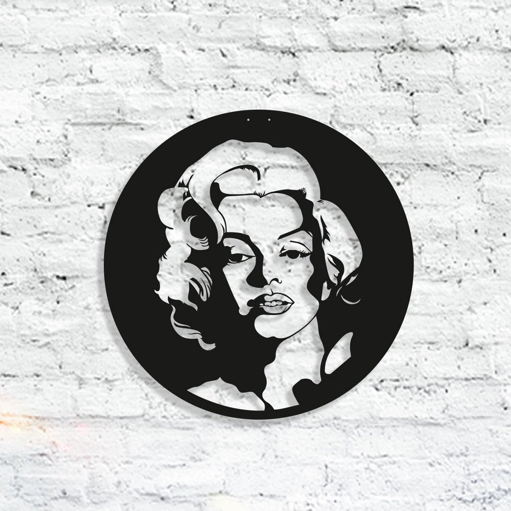 Marilyn Monroe Metal Wall Decor